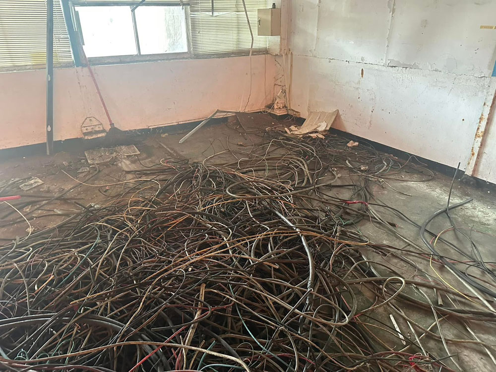 電線回收實績20